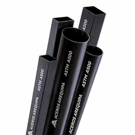 Tubos estructurales ASTM A500 redondos, cuadrados y rectangulares